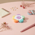 Flower-Shaped 5-Color Mini Highlighter Set